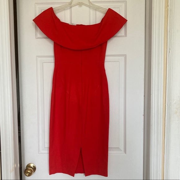 Aritzia off the shoulder sexy red dress, size 2 - Picture 10 of 16